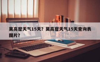 莫高窟天气15天？莫高窟天气15天查询表图片？