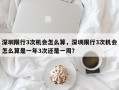 深圳限行3次机会怎么算，深圳限行3次机会怎么算是一年3次还是一周？