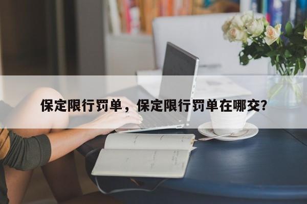 保定限行罚单，保定限行罚单在哪交？-第1张图片-恒川新闻